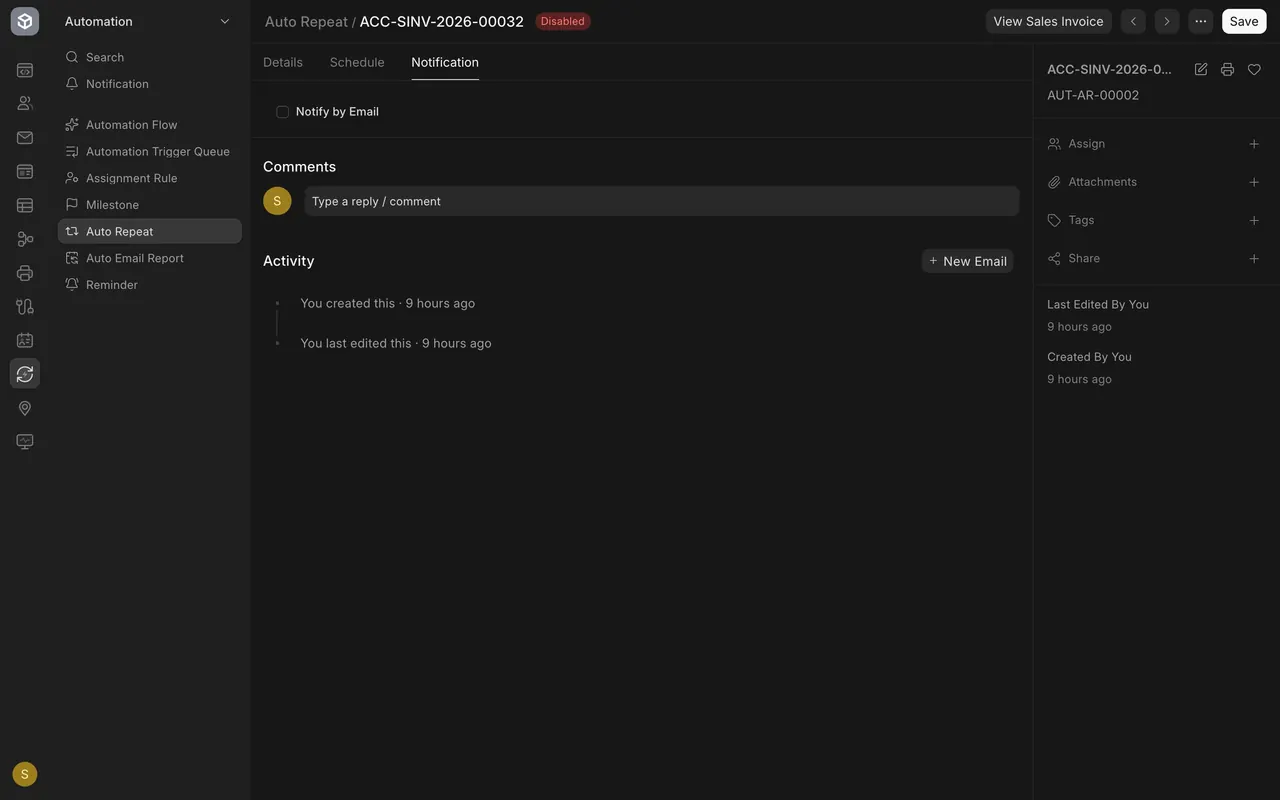 Notification